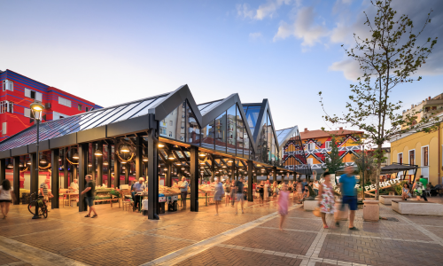 Tirana markt